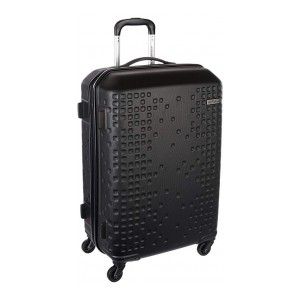 american tourister cruze abs 70 cms black hardsided suitcase