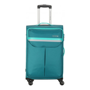 American Tourister : DETROIT SPINNER 70 CM- TEAL Expandable Check-in Luggage - 70 cm  (Green)