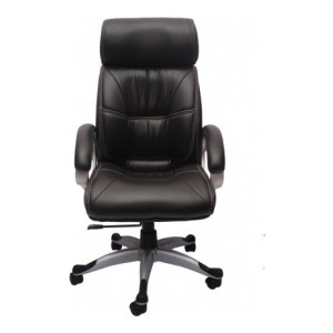 OfferTag: Flipkart Perfect Homes Leatherette Office Arm Chair (Black