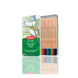 Derwent Academy Set - Watercolour 12 Tin