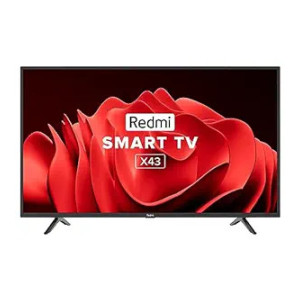 Redmi 108 cm (43 inches) 4K Ultra HD Android Smart LED TV X43 | L43R7-7AIN (Black) [apply coupon+ Pay using ICICI CC  with 9 Mon no cost EMI]