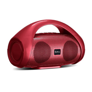 pTron Newly Launched Fusion Go 10W Portable Bluetooth Speaker with 6Hrs Playtime, Immersive Sound, Auto-TWS Function, Supports BT/USB/SD Card/AUX Playback & Lightweight (Red)