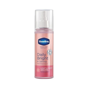 Vaseline Daily Bright & Calming Body Serum Spray 180ml, Feels Light and Makes Skin Bright