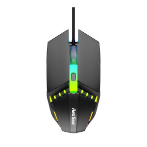 Redgear A-10 Wired Gaming Mouse with RGB LED, Lightweight and Durable Design, DPI Upto 2400, Compatible with Windows. [Apply 40% off Coupon]