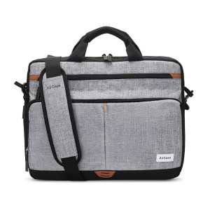 AirCase Office Sling Messenger Bag fits Upto 15.6" Laptop/MacBook, Detachable Shoulder Strap, Waterproof, Shockproof, Spacious Pockets for Office/Travel