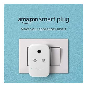 Amazon Smart Plug (works with Alexa) - 6A, Easy Set-Up [Account specific] APPLY COUPON