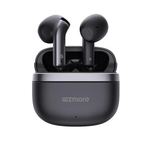 GIZMORE TWS 809 Pro Bluetooth 5.3 | Featherlite Sung Fit in-Ear Wireless Earbuds Bluetooth Headset Black (black) [Apply 40% coupon ]