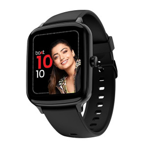 boAt Wave Style Call Smart Watch with Advanced BT Calling Chip,DIY Watch Face Studio, Coins, 1.69" HD Display, Health Ecosystem, Live Cricket Scores, Quick Replies, HR & SpO2(Active Black)