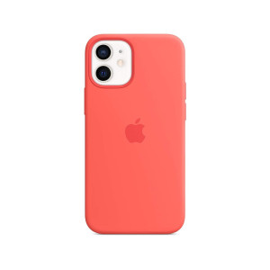Apple Silicone Case with MagSafe (for iPhone 12 mini) - Pink Citrus (Coupon)