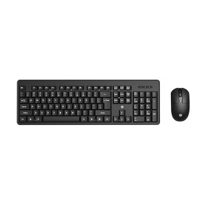 HP KM200 Wireless Mouse and Keyboard Combo, Full-size ergonomic design, 3 button and built-in scroll wheel, 2.4 GHz wireless connectio, 3 years warranty (7J4G8AA)