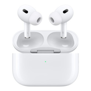 Apple AirPods Pro (2nd generation) with MagSafe Case (USB-C) Bluetooth Headset  (White, True Wireless) [Flat ₹2700 off Using Hdfc/ICICI/Sbi/Axis Cards]