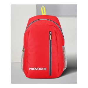 PROVOGUE Medium 25 L Backpack DAYPACK Bags Backpack for daily use library office outdoor hiking Backpack  (Red)