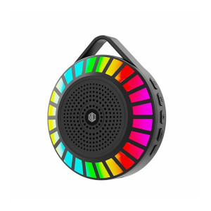 Nu Republic 5W Bluetooth Speaker BT V5.3 Sonicpop 50-14 Hrs Playtime & RGB LED Light, Portable Wireless Stereo Pairing Speaker for Home, Travel with Loud Sound, Rich Bass & 50mm Dual Dynamic Driver
