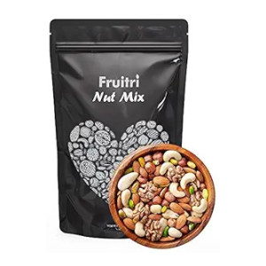 Fruitri Super Healthy Nuts Mix - Natural, Fresh Dried Fruits and Nuts Mix 1kg - Perfectly Balanced Dry Fruits Mixed Pack, 9+ Nut Mix for Anytime Snacking