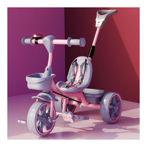 Lifelong Trike Cycle for Kids Cycle 2-5 years - Tricycles for Boy & Girl - Baby cycle - bicycle for kids - Bike with 3 EVA Wheels, Bell & Basket -Durable tricycle with Parental Control 30kg Capacity