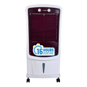 Flipkart SmartBuy 75 L Desert Air Cooler  (White, Burgundy, Storm 75)