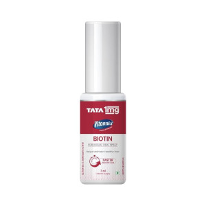 TATA 1MG Vitonnix Biotin Oral Spray With Fast Absorption, Supports Hair, Skin And Nails Health,Pack Of 1 - Spray (Sample Deal)
