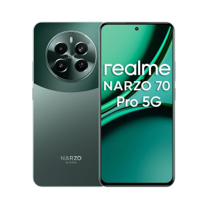 realme NARZO 70 Pro 5G (Glass Green, 8GB RAM,256GB Storage) Dimensity 7050 5G Chipset | Horizon Glass Design | Segment 1st Flagship Sony IMX890 OIS Camera (Apply 5000 off coupon)