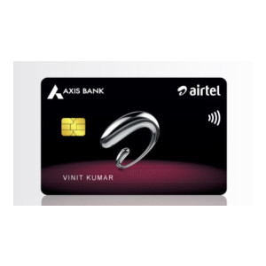 Axis Airtel Credit Card with 25% cashback on Recharges & 10% Cashback on Utility Bill Payments, Swiggy, Zomato & BigBasket & Amazon e-Voucher worth Rs 500