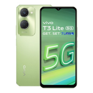 vivo T3 Lite 5G (Vibrant Green, 128 GB)  (4 GB RAM) [₹500 Off On Flipkart Axis/ HDFC  Bank Credit Card]
