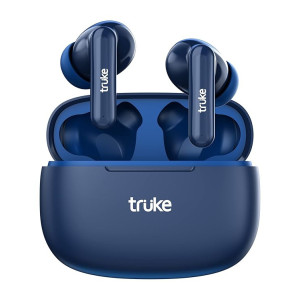 truke Air Buds Lite True Wireless in Ear Earbuds with 10H Single Charge Playtime, Gaming Mode, ENC, AAC Codec, Bluetooth 5.1, IPX4 (Blue)