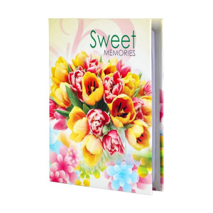 Sehaz Artworks Album For Photos Collection | Photo Album Book | Photo Album 6x8 (Holds 100 Photos)- Sweet Memories