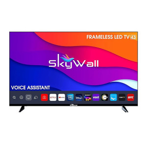 SKYWALL 107.86 cm (43 inches) Full HD LED Smart TV 43SW-VS (Black) [Apply ₹6000 coupon + Rs.1250 off with SBI/ICICI CC]