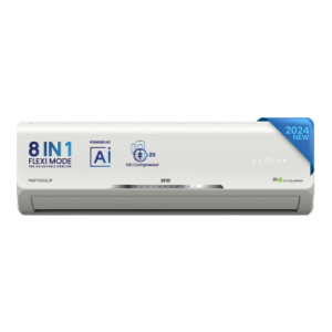 IFB AI Convertible 8-in-1 Cooling 2024 Model 1.5 Ton 5 Star Split Inverter With Heavy Duty Cooling AC - White  (CI1852D223GN1, Copper Condenser) [Rs.4000 off with HDFC CC]