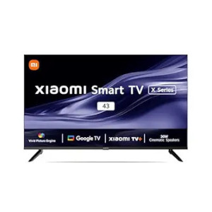 Mi 108 cm (43 inches) X Series 4K Ultra HD Smart Google TV L43M8-A2IN (Black) [Apply ₹2000 Off Coupon + ₹2000/ 1750 Off Via SBI /ICIC Credit Cards EMI]