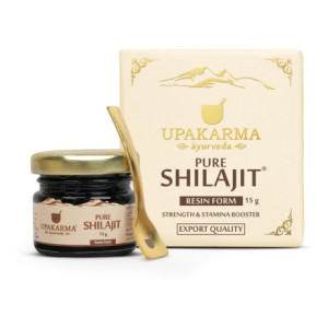 UPAKARMA Pure Shilajit Resin |High Fulvic Acid Content|Boost Performance, Power & Stamina