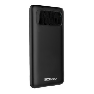 Gizmore 10000 mAh 18 W Power Bank  (Black, Lithium Polymer, Fast Charging for Mobile)