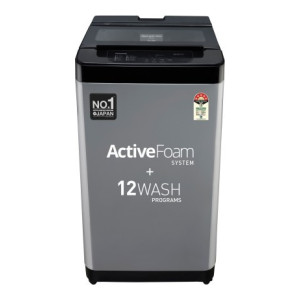 Panasonic 7 kg Fully Automatic Top Load Washing Machine Black, Grey  (NA-F70LF3CRB) [10% off on Axis Bank Credit Card Txns]