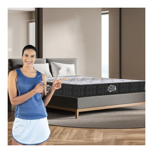 Centuary Mattresses Sleepables 6-Inch Queen Size Ortho Pocketed Zero Partner Disturbance Plush Quilted Rolled Packed Pocket Spring Mattress (72x60x6) with 10% off on SBI/AU/IDFC/Federal Bank Credit cards