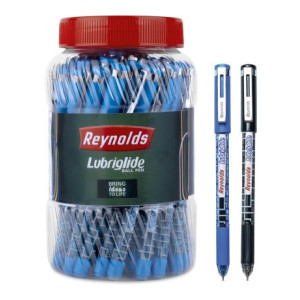 Reynolds Lubriguide Ball Pen  (Pack of 40, Blue Black)