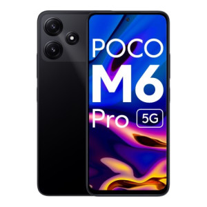 POCO M6 Pro 5G (Power Black, 128 GB)  (4 GB RAM) [ ₹1000 Off Using 1 Supercoin. +5% Cashback Using FK Axis Card.]