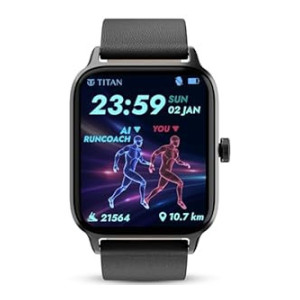 Titan Traveller with 1.78" Superior AMOLED Display|India's First FitVerse Smartwatch|Built-in GPS|Running Courses|SingleSync BT Calling|Built-in Alexa|Music Storage with TWS Connect|Body Energy Count