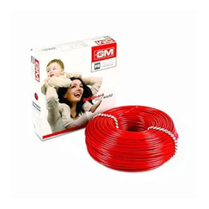 GM Flame Retardant Wire - 4 Sq mm (90m, Red)