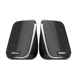 ZEBRONICS Zeb-Fame 5watts 2.0 Multi Media Speakers with AUX, USB and Volume Control (Black)