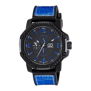 Gio Collection Analog Black Dial Men's Watch-GAD0031-B