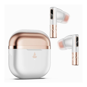 boAt Nirvana Zenith TWS in-Ear Earbuds w/Dolby Audio, 50dB ANC, Adaptive EQ powered by Mimi, 6-Mic AI-ENx™, 50 Hrs. Playback & Hearables App Support(Celestial White)