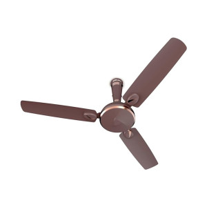 Bajaj Sintelle Ee 1200 Mm 1 Star Rated Ceiling Fans For Home | BEE Stars Rated Energy Efficient Ceiling Fan | Anti Corrosive Aluminium Blades | 2 Years Warranty | Walnut & Copper