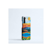 OnePlus Polycarbonate Creative Case for OnePlus Nord (Blue, Camilla Engstrom)