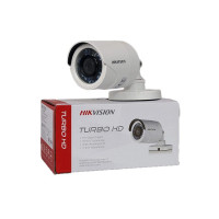 HIKVISION 2MP Eco HD 1080P Night Vision Bullet Outdoor Wired CCTV Camera for 2MP & Above DVRs, White