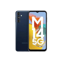 Samsung Galaxy M14 5G (Berry Blue,4GB,128GB)|50MP Triple Cam|Segment's Only 6000 mAh 5G SP|5nm Processor|2 Gen. OS Upgrade & 4 Year Security Update|8GB RAM with RAM Plus|Android 13|without Charger