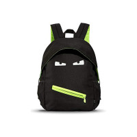 ZIPIT Grillz Backpack for Kids with Extra Side Pocket, Black