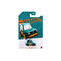 Hot Wheels 1:64 Scale Die-Cast Vehicle TOONED VOLKSWAGEN GOLF MK1 with Turquoise- & Copper-Colored Deco to Celebrate HW 56th Anniversary