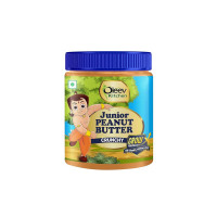 Oleev Kitchen Junior Peanut Butter, FOR KIDS (4-12 yrs) | GrowX Formula with Vitamins, Calcium and Iron | Rich in Protein | Crunchy | 350 g