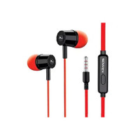 Kratos Thump Wired Earphones, Powerful Bass, HD Sound Quality Earphones, Tangle Free Cable, Comfortable in Ear Fit, with 3.5 mm Jack
