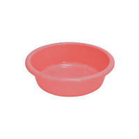 Urbane Home Multiuses Unbreakable Plastic Knead Dough Basket/Basin Bowl For Home & Kitchen 6 Ltr (Light Pink)