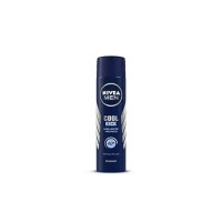 NIVEA Men Cool Kick 150Ml Deodorant Spray | With Mint Extracts For Cooling Sensation In Summer| 48 H Long Lasting Freshness| 0% Alcohol, Pack Of 1
